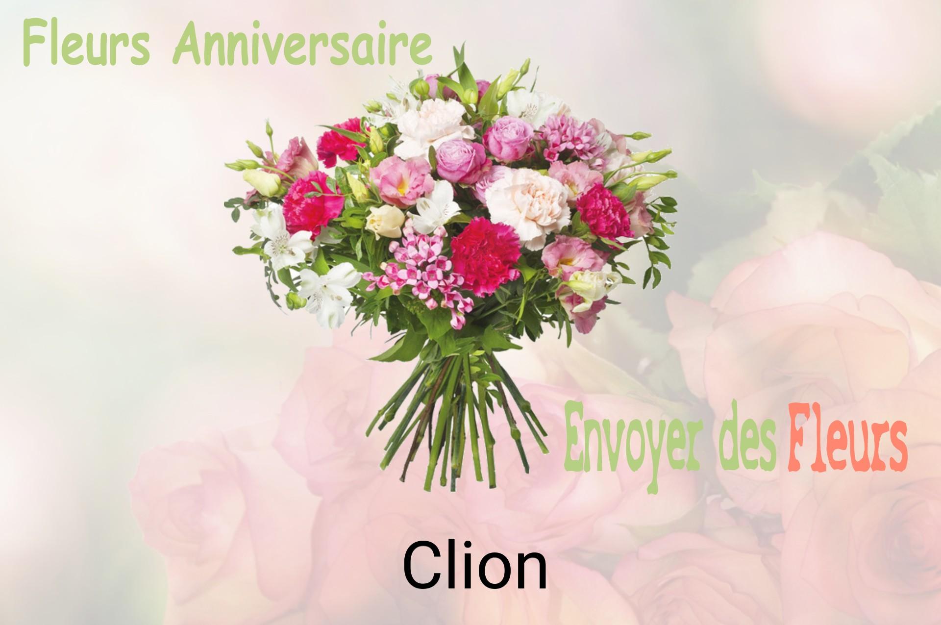Bouquet de fleurs d’anniversaire livré à Clion